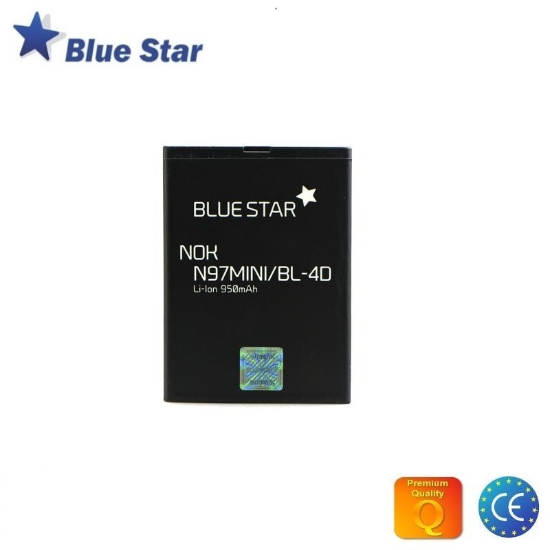 BlueStar Akumulators Nokia N97 Mini E5 N8 950 mAh Li-Ion BL-4D цена и информация | Ekrāna aizsargstikli | 220.lv