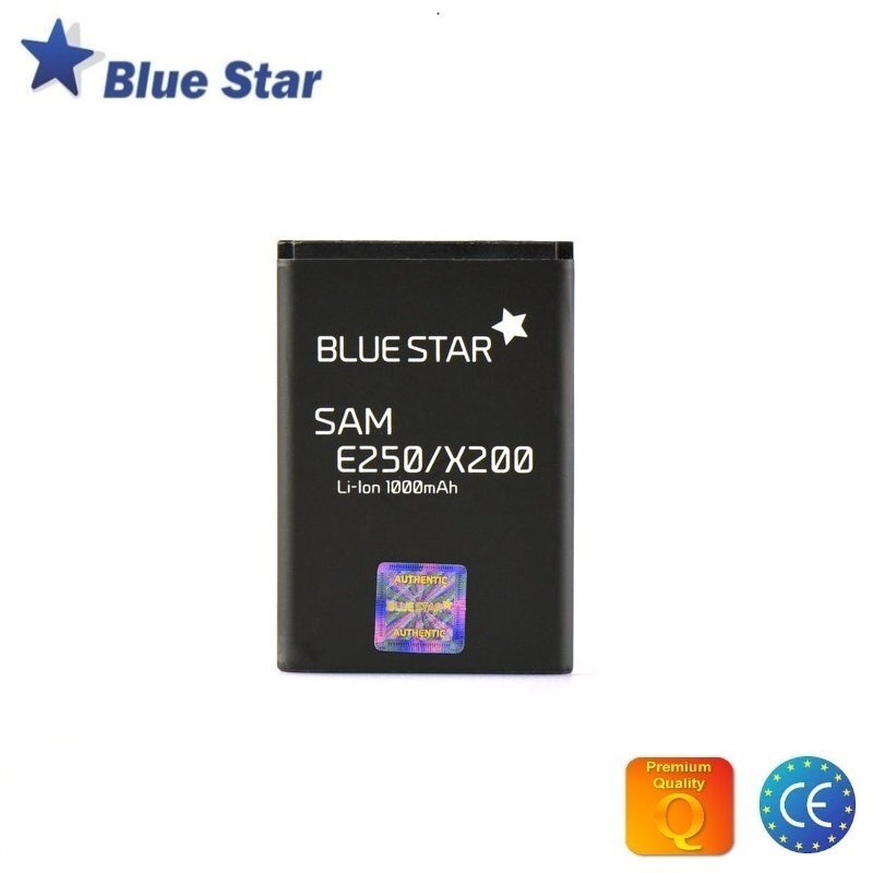 BlueStar Akumulators Samsung E1120 E250 E900 Li-Ion 1000 mAh Analogs AB463446BU cena un informācija | Akumulatori mobilajiem telefoniem | 220.lv