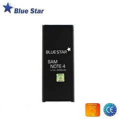 BlueStar Akumulators Samsung N910 Galaxy Note 4 Li-Ion 3400 mAh Analogs EB-BN910BBE cena un informācija | Akumulatori mobilajiem telefoniem | 220.lv