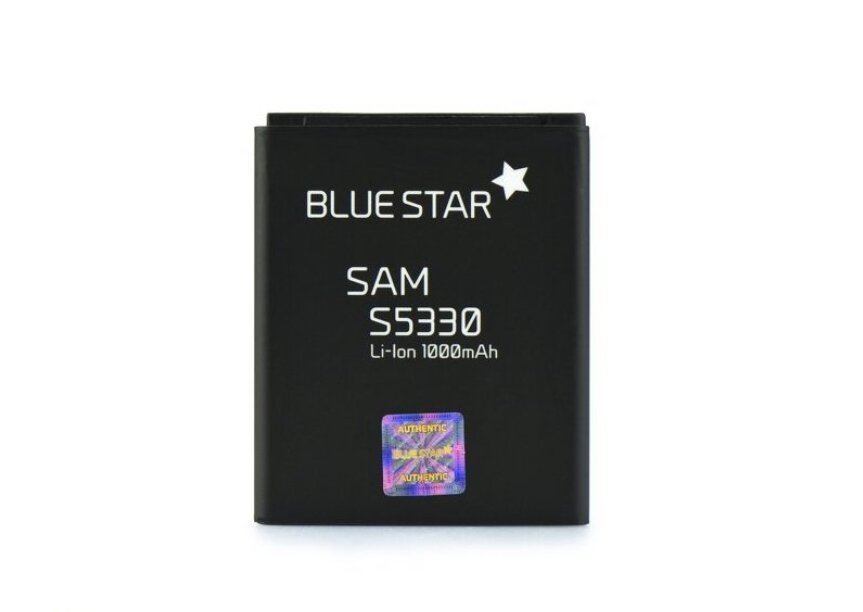 BlueStar Akumulators Samsung S5530 S3350 S7230 Li-Ion 1000 mAh Analogs EB424255VU цена и информация | Akumulatori mobilajiem telefoniem | 220.lv