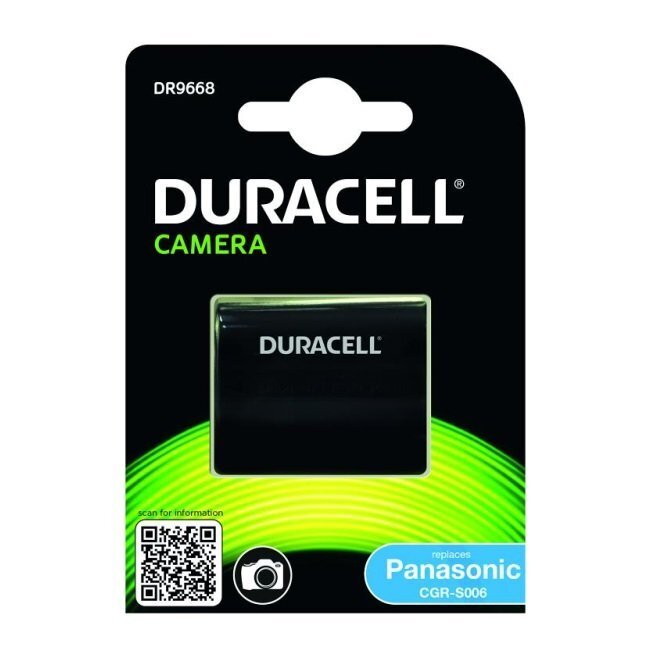 Duracell akumulātors - analogs Panasonic CGA-S006 700mAh цена и информация | Akumulatori fotokamerām | 220.lv