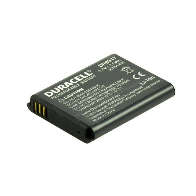 Duracell akumulātors - analogs Samsung BP70A 670mAh cena un informācija | Akumulatori fotokamerām | 220.lv