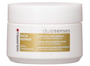 Goldwell Dualsenses Rich Repair matu maska 200 ml cena un informācija | Kosmētika matu stiprināšanai | 220.lv