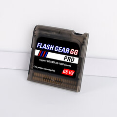 2021. gada jauna Flash Gear spēļu kasetne Sega Game Gear GG konsolei ar 8 GB Micro TF karti cena un informācija | Gaming aksesuāri | 220.lv