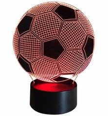 Nakts lampa Perfee, futbola, 3D, LED cena un informācija | Galda lampas | 220.lv