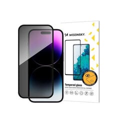 Wozinsky Privacy 5D - iPhone 16 Pro Max cena un informācija | Ekrāna aizsargstikli | 220.lv