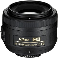 Nikon Lens 35mm f/1.8G cena un informācija | Objektīvi | 220.lv