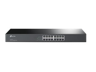 Коммутатор TP-LINK TL-SF1016 Неуправляемый цена и информация | Маршрутизаторы (роутеры) | 220.lv