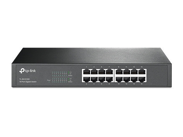 NET SWITCH 16PORT 1000M/TL-SG1016D TP-LINK цена и информация | Komutatori (Switch) | 220.lv