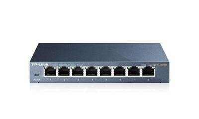Net Switch 8PORT 1000M/TL-SG108 TP-LINK cena un informācija | Komutatori (Switch) | 220.lv