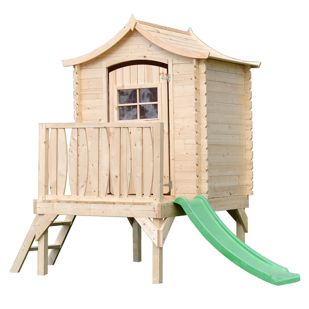 Bērnu koka rotaļu māja Timbela M550A cena un informācija | Bērnu rotaļu laukumi, mājiņas | 220.lv