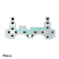 Pogas Lentes shēmas plate PS3 PS4 Pro Slim JDM 030 040 055 Kontrolleris Vadošā plēve Tastatūras elastīgais kabelis PS5 piederumam cena un informācija | Gaming aksesuāri | 220.lv