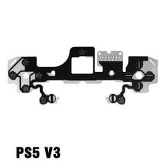 Pogas Lentes shēmas plate PS3 PS4 Pro Slim JDM 030 040 055 Kontrolleris Vadošā plēve Tastatūras elastīgais kabelis PS5 piederumam cena un informācija | Gaming aksesuāri | 220.lv