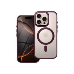 Matte Mag Cover для iPhone 16 Pro - Plum red цена и информация | Чехлы для телефонов | 220.lv