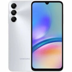 Samsung Galaxy A05 A055 4|64GB DS 4G sudraba krāsā cena un informācija | Mobilie telefoni | 220.lv