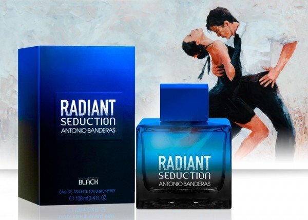 Antonio Banderas Radiant Seduction in Black EDT 100ml cena un informācija | Vīriešu smaržas | 220.lv
