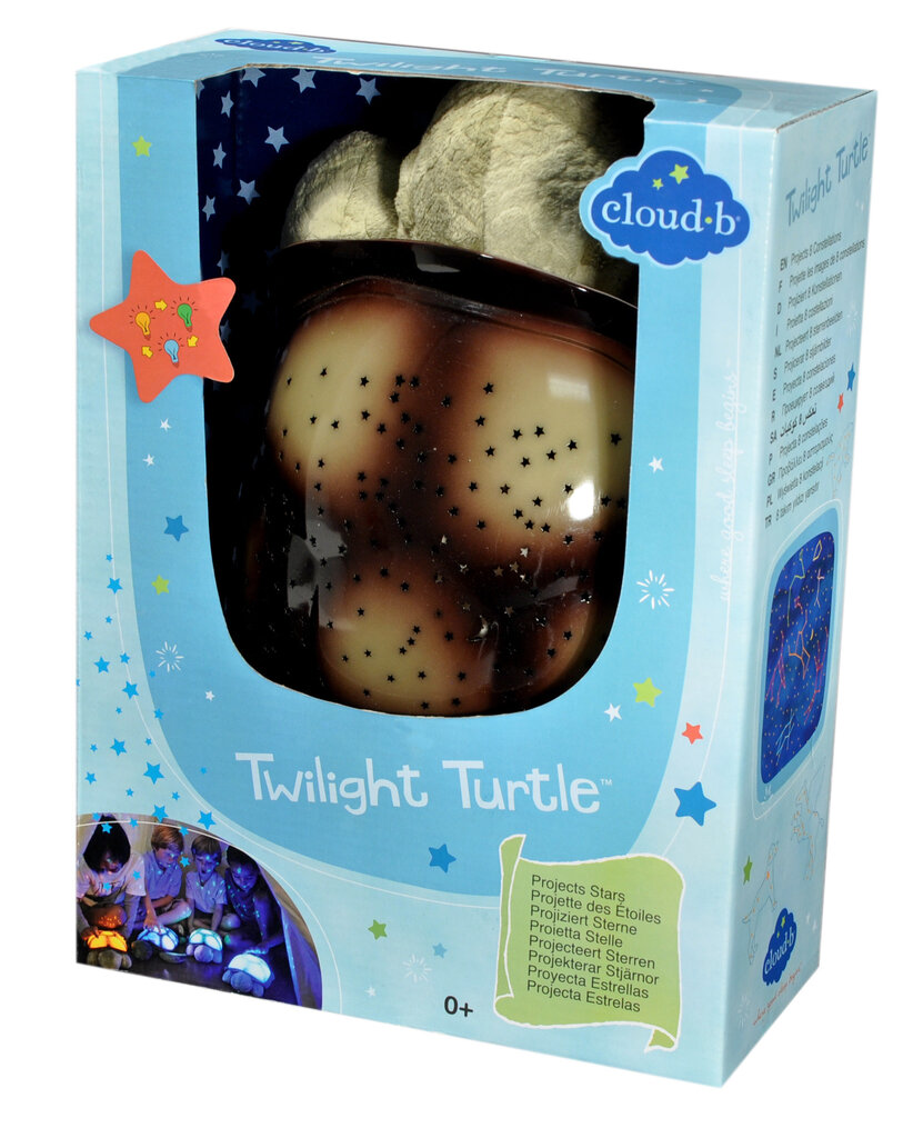 Nakts lampa ar gaismas projekciju - Turtle Twilight Turtle Cloud B 007208 цена и информация | Rotaļlietas zīdaiņiem | 220.lv