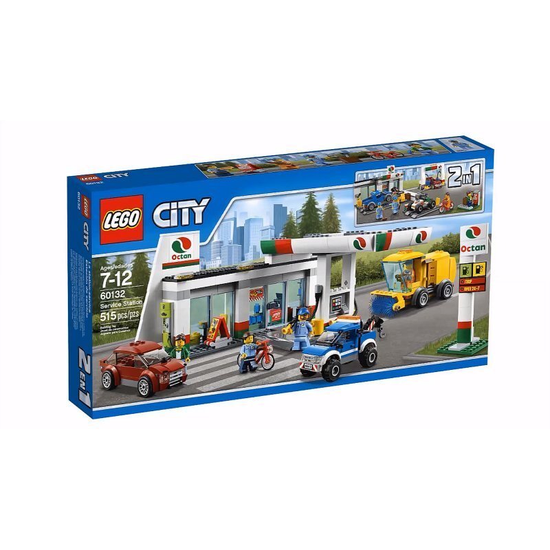 60132 LEGO® City Servisa stacija cena un informācija | Konstruktori | 220.lv