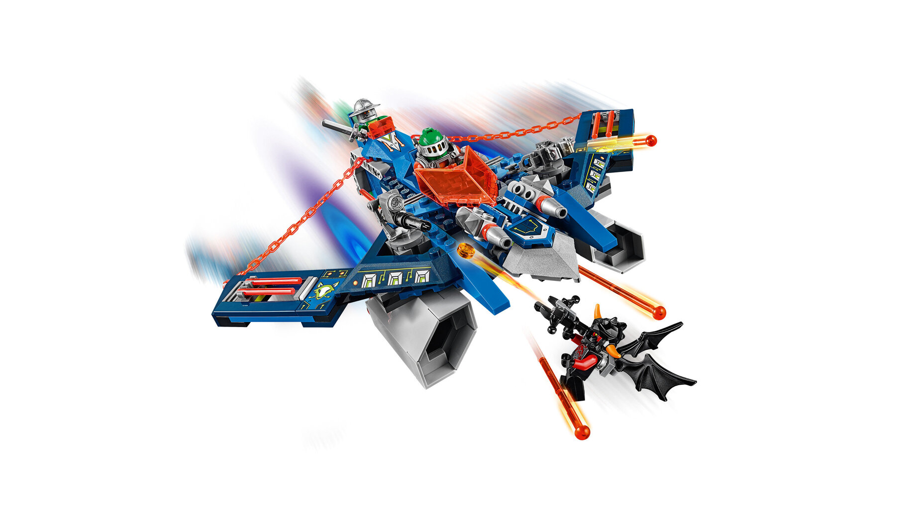 70320 LEGO® NEXO KNIGHTS Aaron Fox gaisa uzbrūcējs цена и информация | Konstruktori | 220.lv