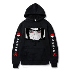 (XLblack10) Japāņu Anime Akatsuki Vīriešu Kapucis Mākoņa Simboli Japānas Hoodie Ielu apģērbi Itachi Rudens Ziema SHRY цена и информация | Мужские свитера | 220.lv