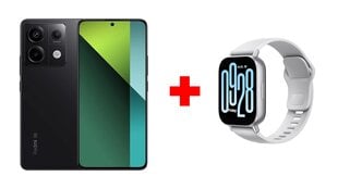 Xiaomi Redmi Note 13 Pro 5G 8/256GB Midnight Black + Xiaomi Redmi Watch 5 Active Matte Silver cena un informācija | Mobilie telefoni | 220.lv