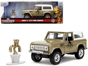 Jada Marvel Groot 1973 Ford bronco 1:32 cena un informācija | Rotaļlietas zēniem | 220.lv