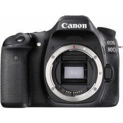 Canon EOS 80D body цена и информация | Цифровые фотоаппараты | 220.lv