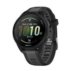 Garmin Forerunner® 165 Music sporta pulkstenis | Melns | Pelēks slānis cena un informācija | Viedpulksteņi (smartwatch) | 220.lv