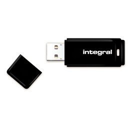 Integrēts USB 64GB melns, USB 2.0 ar noņemamu vāciņu цена и информация | USB Atmiņas kartes | 220.lv