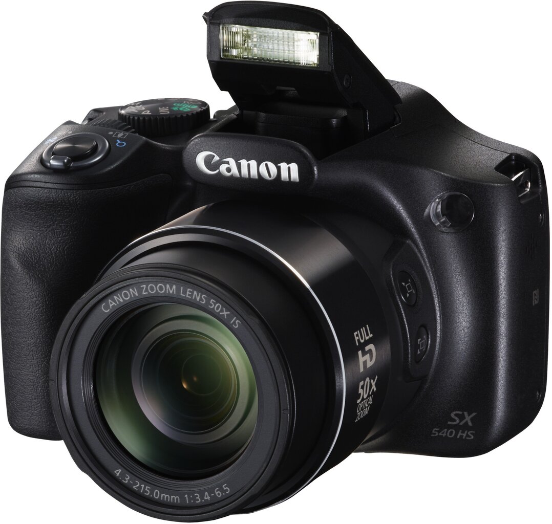 Canon PowerShot SX540 HS Black цена и информация | Digitālās fotokameras | 220.lv