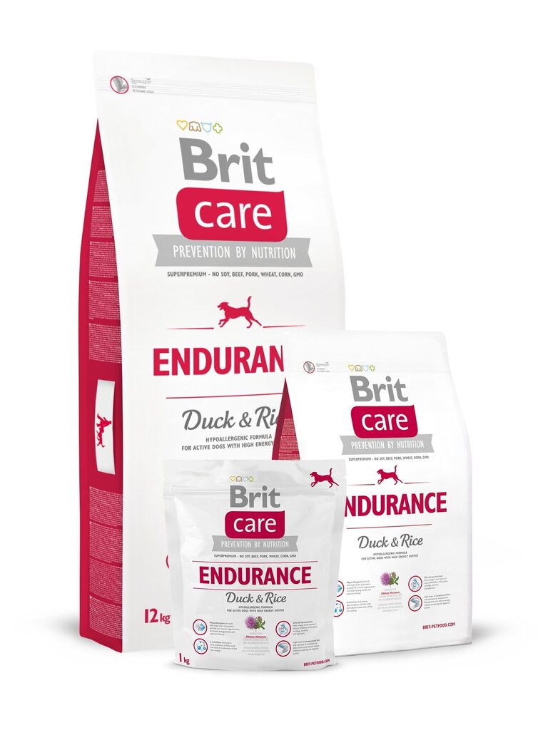 Brit Care Endurance 3 Kg cena un informācija | Sausā barība suņiem | 220.lv