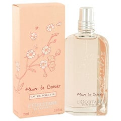 Tualetes ūdens sievietēm L´occitane Fleurs de Cerisier (75 ml) cena un informācija | Sieviešu smaržas | 220.lv