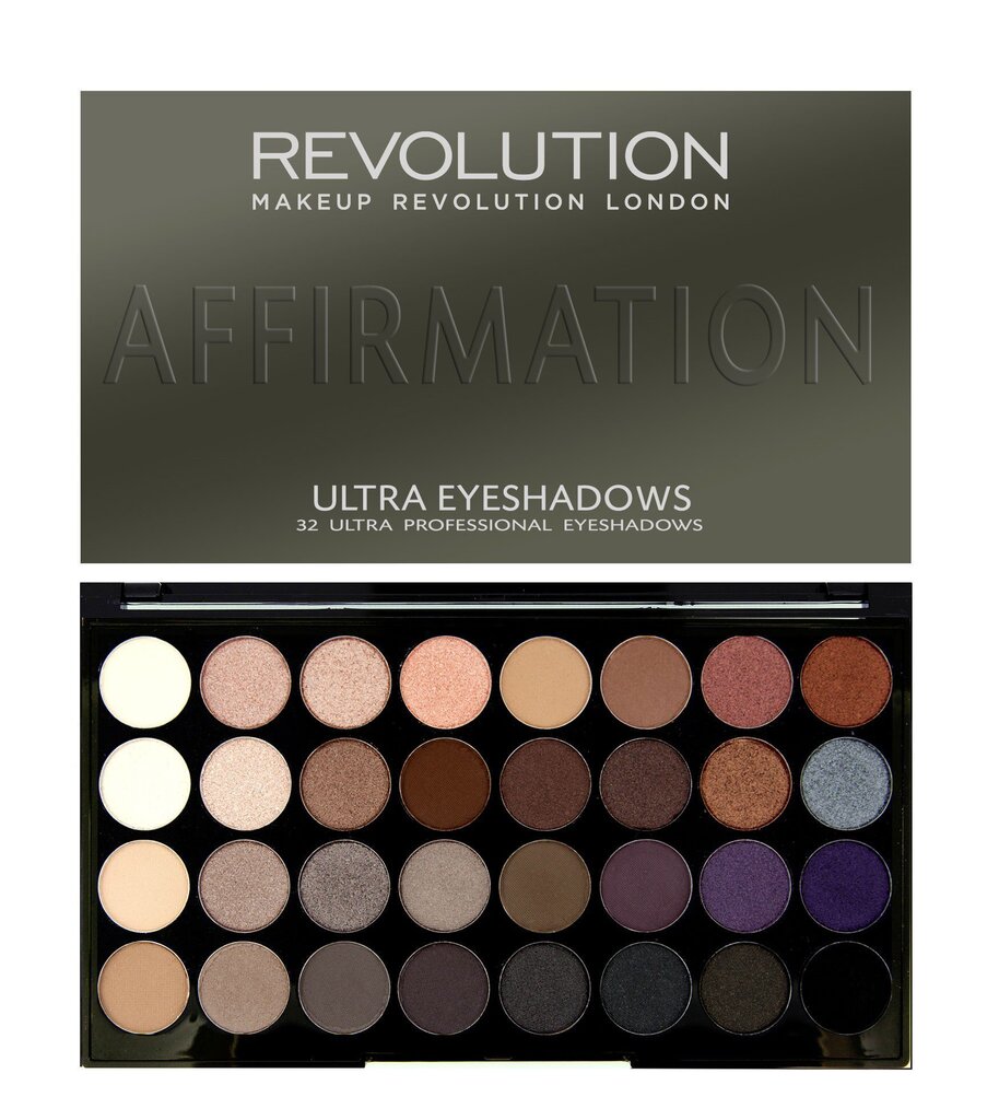 Acu ēnu komplekts Makeup Revolution Affirmation 30 g цена и информация | Acu ēnas, skropstu tušas, zīmuļi, serumi | 220.lv