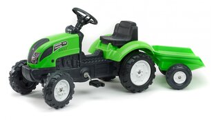 Трактор с педалями и тележкой цена и информация | Игрушки для мальчиков | 220.lv