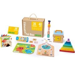 Izglītojoša montessori puzle Tooky Toy L-TK755 6in1 цена и информация | Развивающие игрушки | 220.lv