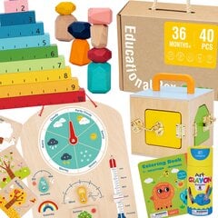 Izglītojoša montessori puzle Tooky Toy L-TK755 6in1 цена и информация | Развивающие игрушки | 220.lv