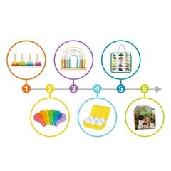Izglītojoša rotaļlietu kaste Tooky Toy L-BCTJ680 cena un informācija | Attīstošās rotaļlietas | 220.lv