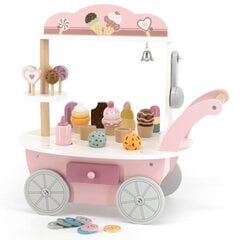 Rotaļlietu koka konditorejas izstrādājumu un saldējuma veikals bērniem Viga Toys L-44054 3in1 цена и информация | Развивающие игрушки | 220.lv