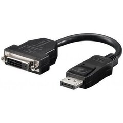 Gembird Displayport male to DVI-D female (24+1) 20см цена и информация | Кабели и провода | 220.lv
