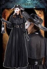 Helovīna Cosplay Plague Doctor kostīms Vārnu maska ​​Dekorācijas maska ​​Cosplay šova kostīms cena un informācija | Svārki | 220.lv