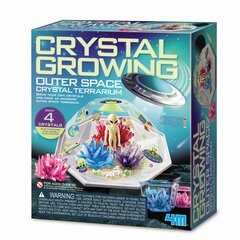 4M Crystal Growing DIY komplekts Kosmoss kristāla terārijā cena un informācija | Smilšu kastes, smiltis | 220.lv