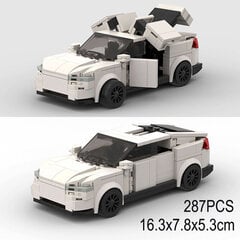 MOC Tehniskais Teslaed Model X 3 S Cybertruck Energy Car Celtniecības bloki Pilsētas Elektriskie Transportlīdzekļi Ķieģeļi Rotaļlietas Dāvanas Bērniem Zēns cena un informācija | Puzles, 3D puzles | 220.lv