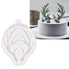 Lielie Antlers Resin Silikona veidņu kūka Fondant Veidnes Sugarcraft cepšanas rīki cena un informācija | Mīkstās (plīša) rotaļlietas | 220.lv