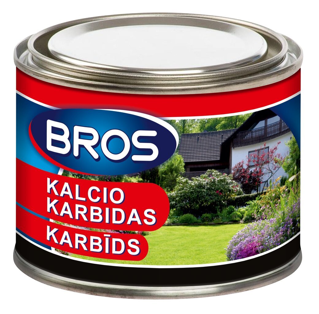 Bros kalcija karbīds granulēts 500 g цена и информация | Dzīvnieku atbaidīšanas līdzekļi | 220.lv