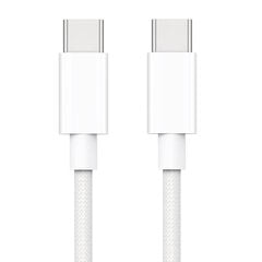 DCO IP16 USB-C uz USB-C 65W ātrs datu un uzlādes kabelis 2m Apple iPhone 15 / 16 MXOK2ZM/A Balts (OEM) cena un informācija | Kabeļi un vadi | 220.lv