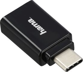 HAMA USB-C Adapter USB-C plug - USB 3.1 A socket cena un informācija | Adapteri un USB centrmezgli | 220.lv
