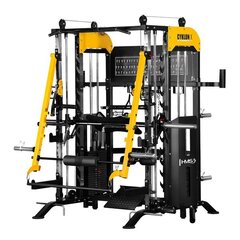 Daudzfunkcionālais trenažieris CYKLON X SMITH MACHINE HMS cena un informācija | Citas fitnesa preces | 220.lv