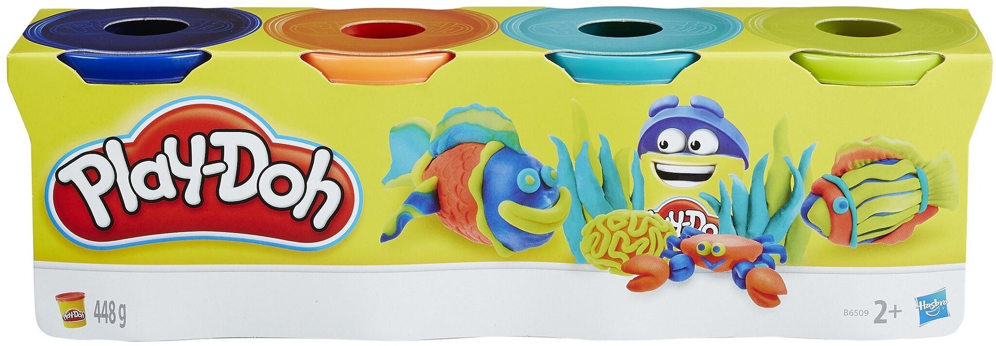 Plastilīna komplekts Play-Doh, 4 gab., 22037 цена и информация | Attīstošās rotaļlietas | 220.lv