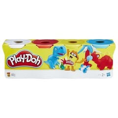 Plastilīna komplekts Play-Doh, 4 gab., 22037 cena un informācija | Modelēšanas un zīmēšanas piederumi | 220.lv