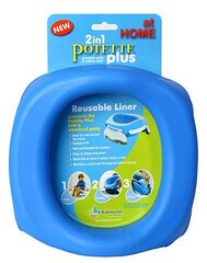 Складной дорожный ночной горшок Potette plus 2in1, синий цена и информация | Детские горшки | 220.lv